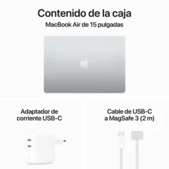 Portátil Apple MacBook Air 15 M3 8GB 256GB 15