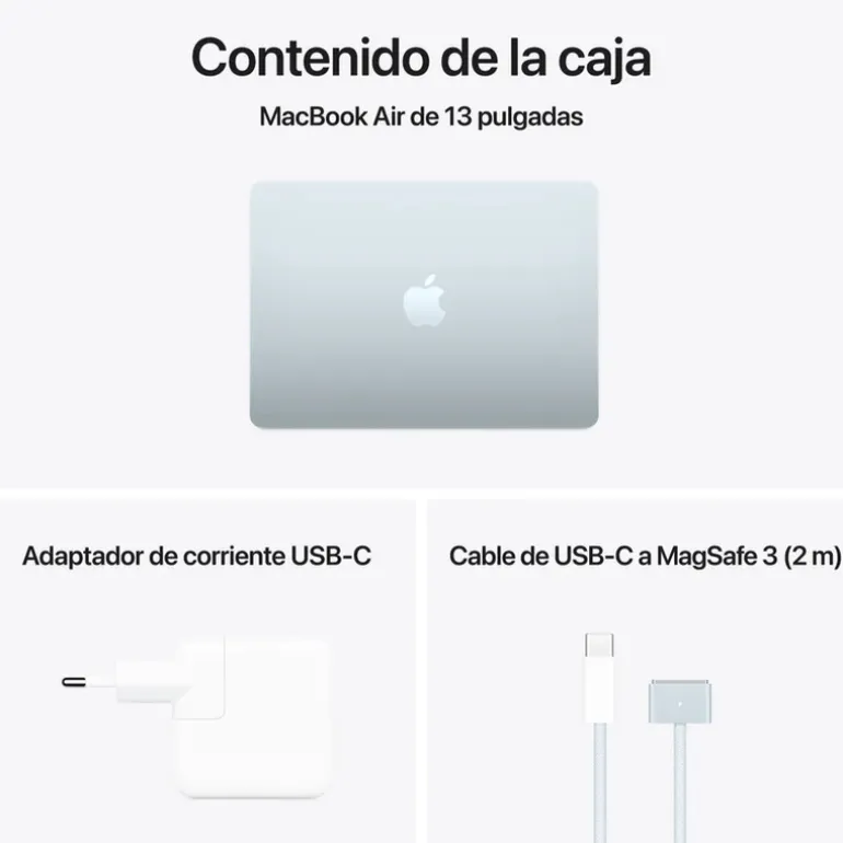 Portátil Apple MacBook Air M4 16GB 256GB 13" Azul Cielo