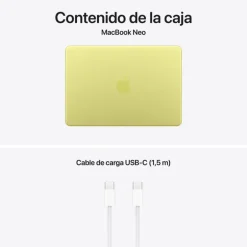 Portátil Apple MacBook Neo 2026 A18 Pro 8GB 512GB 13