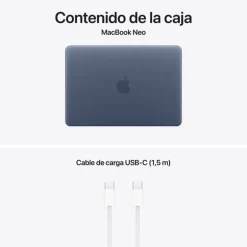 Portátil Apple MacBook Neo 2026 A18 Pro 8GB 512GB 13