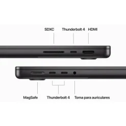 Portátil Apple Macbook Pro 14 M3 Max 36GB 1TB 14