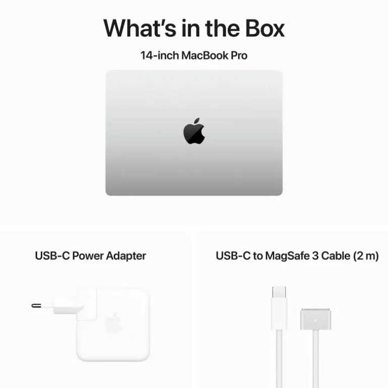 Portátil Apple Macbook Pro 2024 M3 16GB 1TB 14" Plata