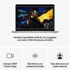 Portátil Apple MacBook Pro M4 16GB 1TB 14