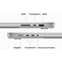 Portátil Apple Macbook Pro 14 M3 Max 36GB 1TB 14