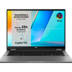 Portátil Asus Vivobook 14 Flip OLED TP3407SA-QL064W U7-258V 32GB 1TB 14" W11H