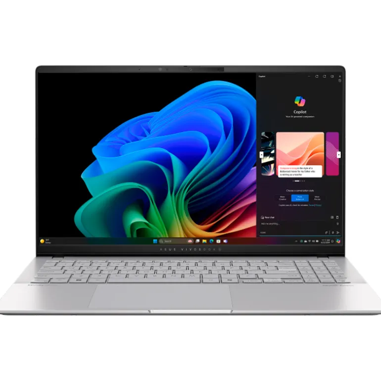 Portátil Asus Vivobook S15 OLED S5507QA-MA090W Snapdragon X Elite 16GB 1TB 15.6" OLED 3K W11H