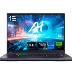 Portátil Gigabyte AORUS 16X ASG-53ESC54SH i7-14650HX RTX 4070 16GB 1TB 16" QHD 2K W11H