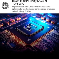 Portátil LG Gram Pro AI 16Z90TR-E.AP88B U7-255H 32GB 1TB 16