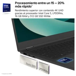 Portátil LG Gram 14ZD90RU i5-1334U 16GB 512GB 14
