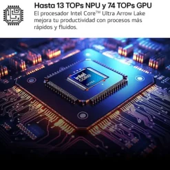 Portátil LG Gram 16ZD90T U7-255H 32GB 1TB 16" FreeDOS