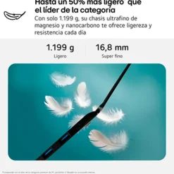 Portátil LG Gram 16Z90R 16Z90RU-G.AA55B i5-1334U 16GB 512GB 16