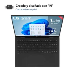 Portátil LG Gram 16Z90R-E.AD78B i7-1360P RTX 3050 32GB 1TB 16" W11H