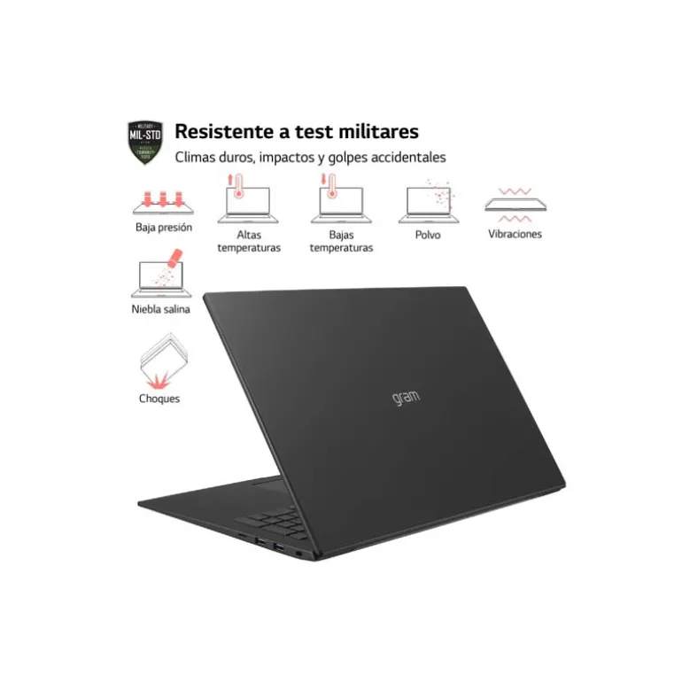 Portátil LG Gram 17Z90R-E.AD78B i7-1360P RTX 3050 32GB 1TB 17" W11H
