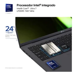 Portátil LG Gram 17Z90S U7-155H 16GB 1TB 17