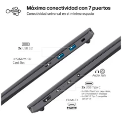 Portátil LG Gram 17Z90S U7-155H 16GB 1TB 17
