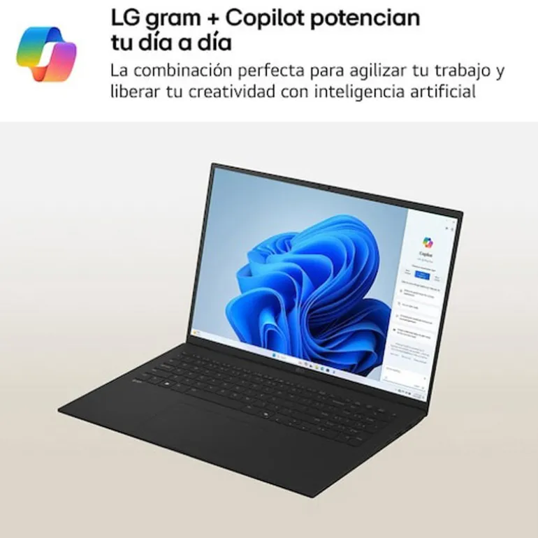 Portátil LG Gram 17Z90T U7-255H 32GB 1TB 17" W11P