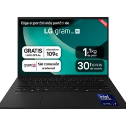 Portátil LG Gram 14Z90T-G.AD8BB U7-255H 32GB 2TB 14" W11H
