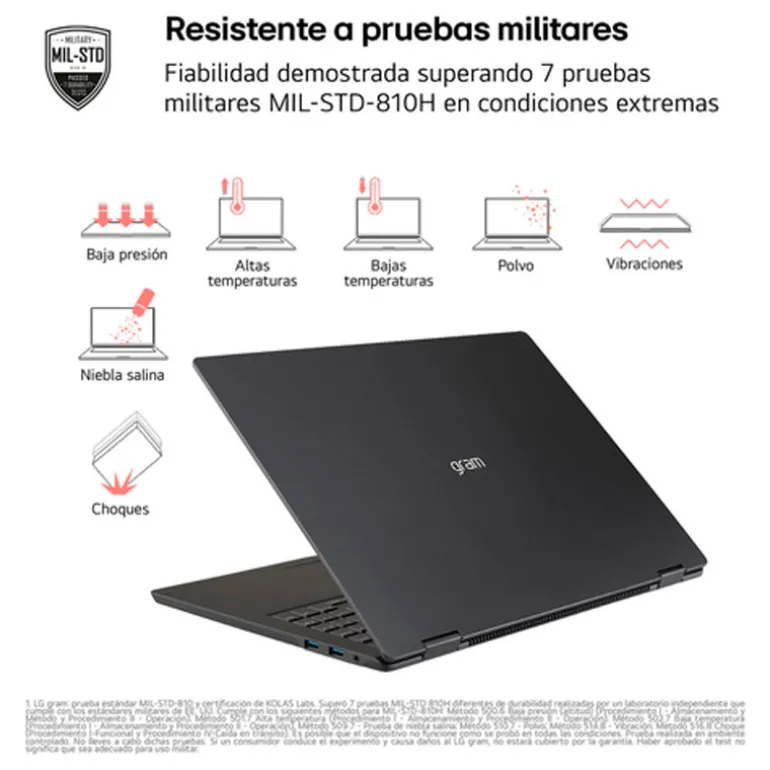 Portátil LG Gram 15Z80T-G.AS58B AMD Ryzen AI 5 340 16GB 1TB 15.6" W11H