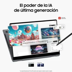 Portátil Samsung Galaxy Book4 Pro 360 U7-155H 16GB 512GB 16