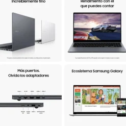 Portátil Samsung Galaxy Book4 i7-1355U 16GB 512GB 15.6