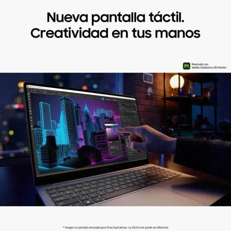 Portátil Samsung Galaxy Book4 Ultra U9-185H RTX 4070 32GB 1TB 16" W11H