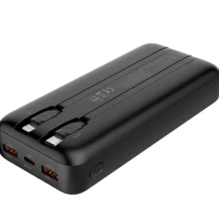 Powerbank Coolbox DP20 20000mAh LCD Negro