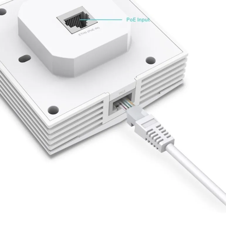 Punto Acceso TP-Link EAP650-Wall De Pared Wi-Fi 6 AX3000 Dual 2xGbE