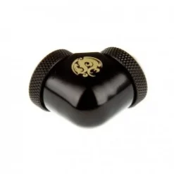 Racor Bitspower Multi-Link Codo 90º 2x 12mm AD Negro Mate