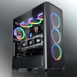 Raijintek Ponos MS Cristal Templado - Caja/Torre