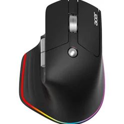 Ratón Acer Easy Fit RGB 4000 Dpi Wireless Ergonómico Negro