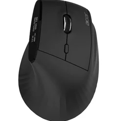 Ratón Acer Smart Fit Vertical 8000 Dpi Wireless LCD Negro