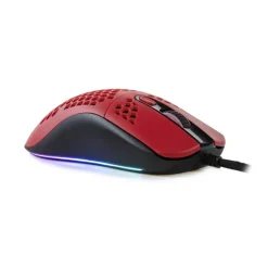 Ratón Arozzi Favo Ultra Light Gaming 16000 Dpi Negro Rojo