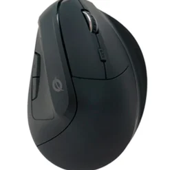Ratón Conceptronic LORCAN03B Vertical 1600DPI 6 Botones Negro