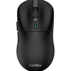Ratón Coolbox W03 10000 Dpi Inalámbrico Ultraligero Negro