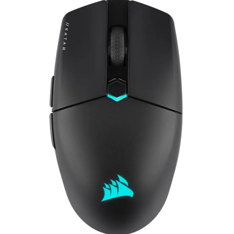 Ratón Corsair Katar Elite 26000 Dpi 69g Wireless RGB Negro