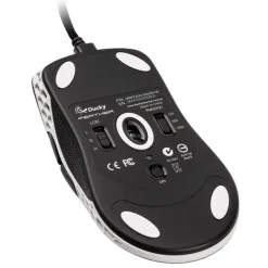 Ratón Ducky Feather Omron Switches 16000 Dpi Negro/Blanco