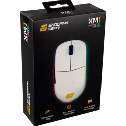 Ratón Endgame Gear XM1 Gaming Blanco RGB 16000Dpi