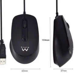 Ratón Ewent EW3159 1000 Dpi Negro