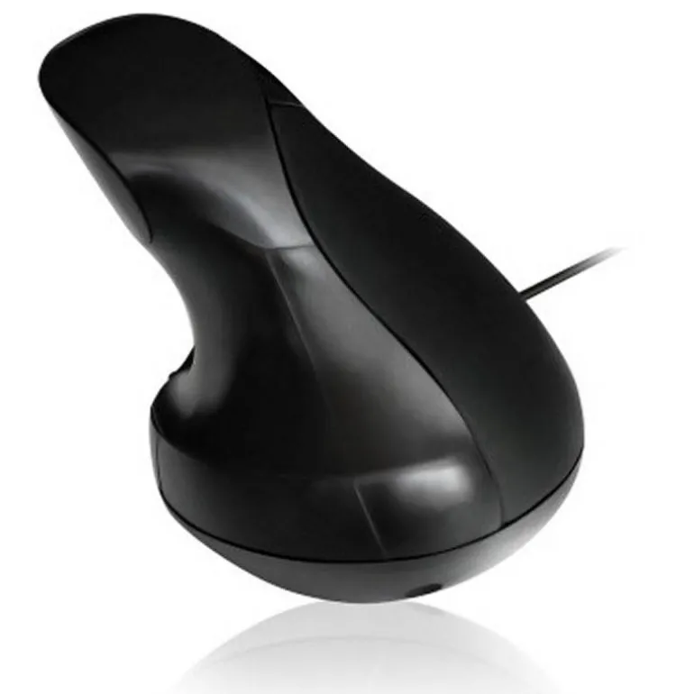 Ratón Ewent EW3156 Vertical Ergonómico 1000 Dpi 97g Negro