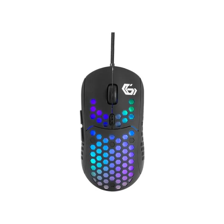 Ratón Gembird Musg-Ragnar-RX400 10000 DPI USB-A Negro