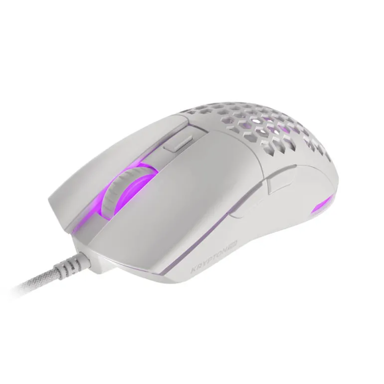 Ratón Genesis Krypton 750 8000 Dpi Blanco