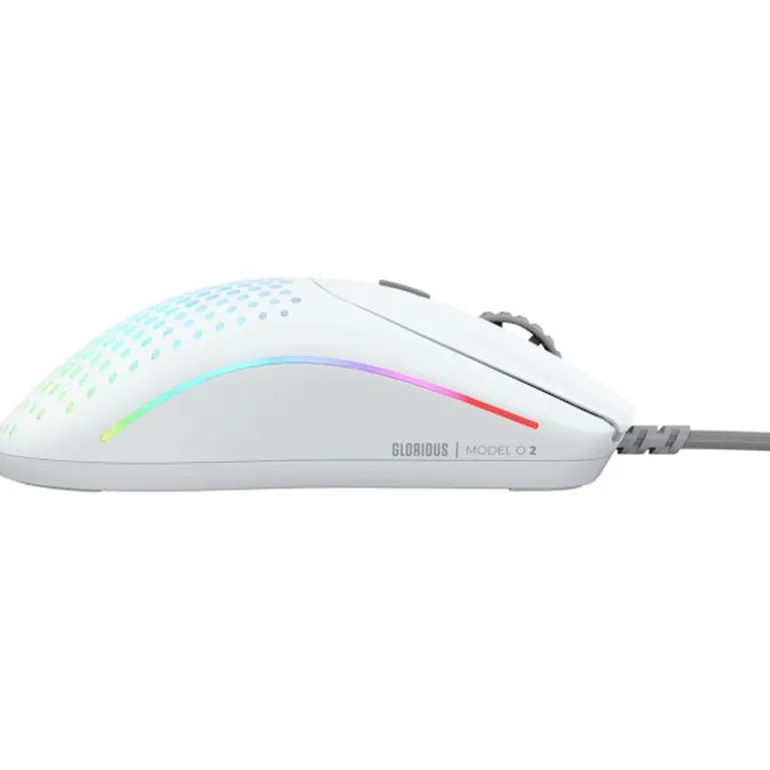 Ratón Glorious Model 0 2 RGB 26000 Dpi USB Blanco