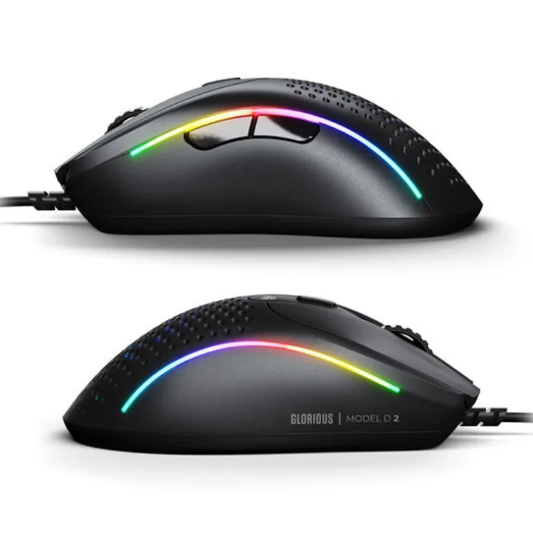 Ratón Glorious Model D 2 RGB 26000 Dpi USB Negro