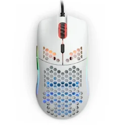 Ratón Glorious PC Gaming Race Model O- RGB 12000 Dpi Blanco Mate
