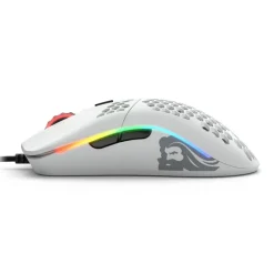 Ratón Glorious PC Gaming Race Model O- RGB 12000 Dpi Blanco Mate