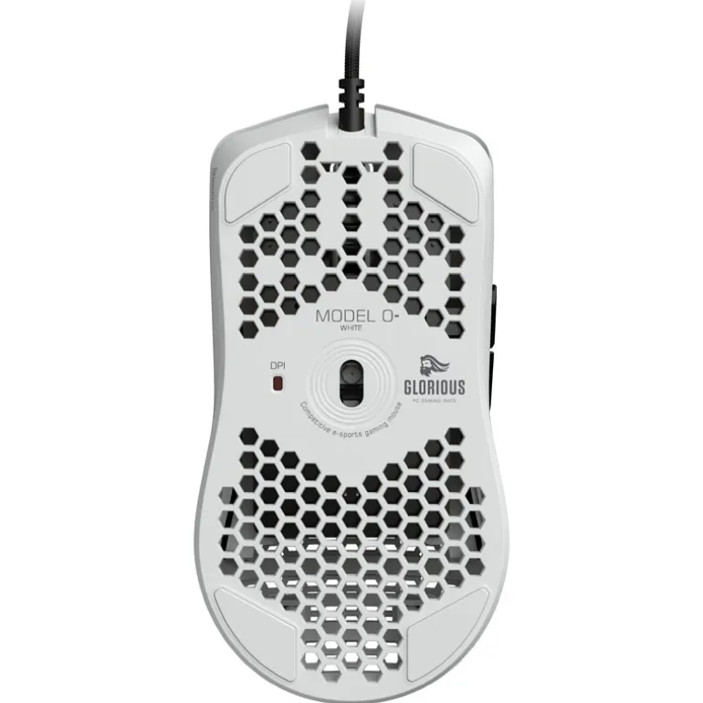 Ratón Glorious PC Gaming Race Model O- RGB 12000 Dpi Blanco Mate