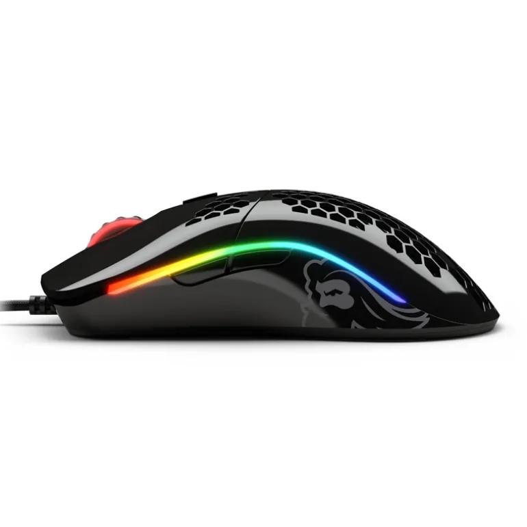 Ratón Glorious PC Gaming Race Model O- RGB 12000 Dpi Negro Glossy