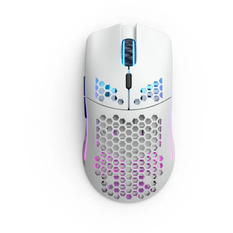 Ratón Glorious PC Gaming Race Model O Wireless Blanco