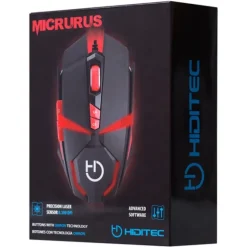 Ratón Hiditec Micrurus 8100Dpi USB Negro