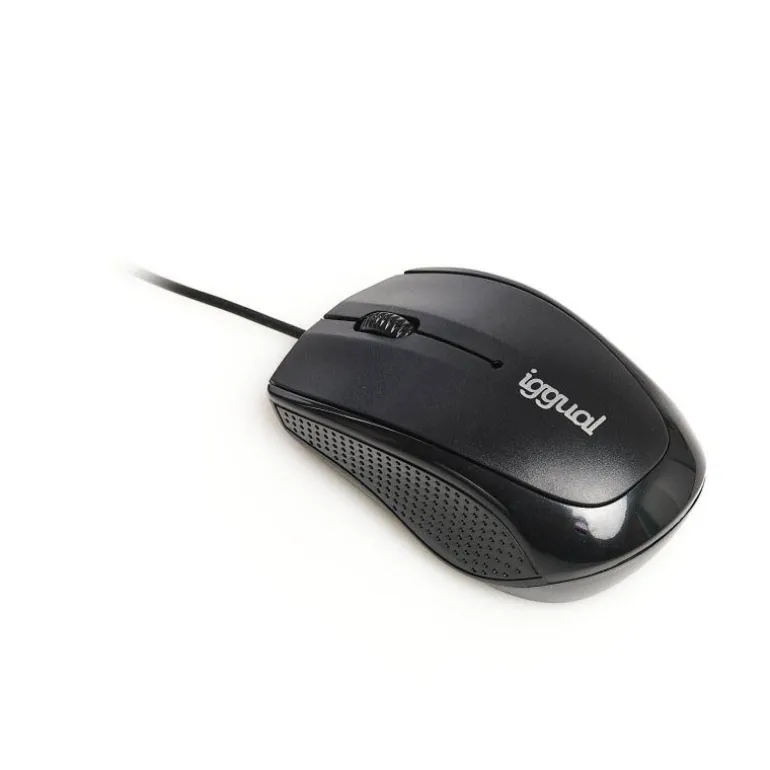 Ratón iggual COM-BASIC 800 Dpi 87g Negro